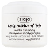 Goat's Milk mask with keratin, intensely conditioning hair, coarse without shine 200ml