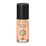 Facefinity All Day Flawless 3in1 N45 Warm Almond covering liquid foundation 30ml