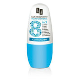 Anti-Perspirant Multifunctional Cotton Roll-On 8in1 deodorant roll-on 50ml