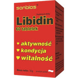 Libidin dietary supplement 60 tablets