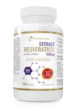 Extract Resveratrol 500mg dietary supplement 120 capsules