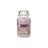 Large Lavender scented candle jar 623 g