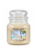 Medium scented candle with two wicks Life's A Beach 453g