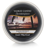 Scenterpiece Easy Melt Cup wax for electric fireplace Black Coconut 61g