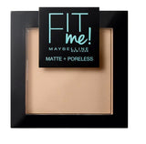 Fit Me Matte Poreless Pressed Powder compact matte face powder 120 Classic Ivory 9g