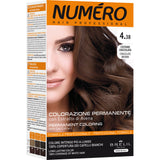 Permanent Coloring hair dye 4.38 Chocolate Brown 140ml