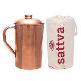 Smooth copper jug 1950ml