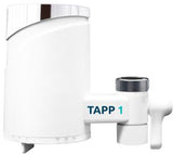 Tapp1 water filter for faucet mounting