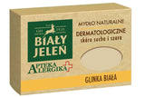 Pharmacy Allergy natural dermatological soap for dry and gray skin Clay White 125g