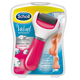Velvet Smooth Diamond Crystals Electronic Foot File with Diamond Crystals Pink 1 pc