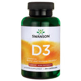 Vitamin D3 1000IU, dietary supplement 250 capsules