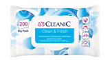 Clean & Fresh universal wet wipes 200pcs.