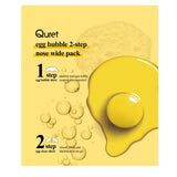 Egg Bubble 2-Step Nose Wide Pack two-step nose cleansing strips 2 pcs.