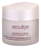 Hydra Floral 24hr Moisture Activator Rich Cream 50ml moisturizing cream for dry skin