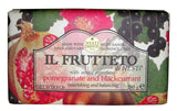 Il Frutteto soap based on pomegranate and blackcurrant 250g