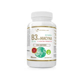 Vitamin B3 (PP) 500mg + L-Leucine + Prebiotic niacin, dietary supplement 60 capsules