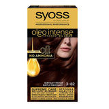 Oleo Intense hair dye with permanent coloring with oils 3-82 Subtle Mahogany
