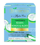 Hydra Care moisturizing cream for oily and combination skin day / night Coconut & Aloe 50ml
