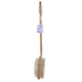 Bath Brush a brush for washing and massaging the body with insets