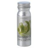 Massage oil lime - vanilla 120ml