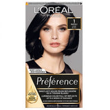 Preference hair dye 1 Napoli Black
