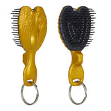 Gold baby hairbrush