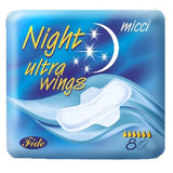 Ultra Wings Night ultra-thin night pads 8 pcs