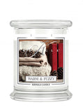 Medium scented candle with two wicks Warm and Fuzzy 411g