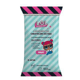 Cleansing hand wipes with antibacterial liquid for children Fruit 15 pcs