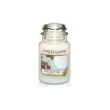 Scented jar candle large Shea Butter 623g