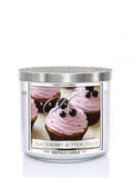 Tumbler scented candle with three wicks Blackberry Buttercream 411g