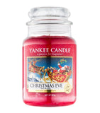 Scented candle, large jar, Christmas Eve 623g