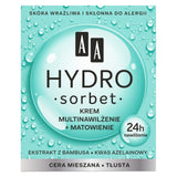 Hydro Sorbet cream multi-moisturizing + matting combination / oily skin 50ml