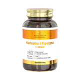 Turmeric and Piperine + Ginger, dietary supplement, 60 capsules