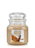 Medium scented candle with two wicks Salted Waffle Cone 453g