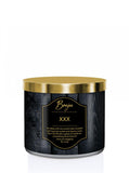 Boujee scented candle with three wicks XXX 411 g