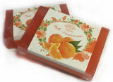 Natural orange bar soap 80g