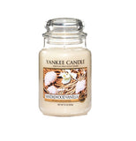 Scented candle, large jar, Sandalwood Vanilla 623g