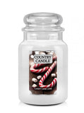 Large scented candle with two wicks Candy Cane Lane 680g