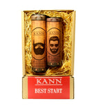Best Start Man Face And Bear Gel face and beard cleansing gel 150ml + Day Cream day cream SPF15 150ml