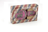 Hollands Finest Pomade set with a strong hold, based on waxes and oils Pink Heavy Hold Grease 113g + 35g