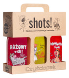 Shots! Cleaning pack Women's shower gel set Pink in ch! 500ml + Siki Weroniki 500ml + Bloody Mary 500ml