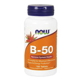 B-50 Vitamin B complex, dietary supplement 100 tablets