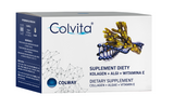 Colvita natural collagen with algae and vitamin E, dietary supplement 120 capsules
