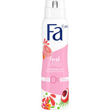Fresh & Free Grapefruit & Lychee 48h deodorant spray with the scent of grapefruit and lychee 150ml