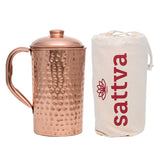 Crushed copper jug Hammer Jug 1250ml