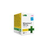 Vitamin C 500mg with Rosehip, dietary supplement 50 tablets