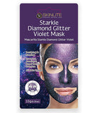 Starkle Diamond Glitter Violet Mask diamond peel-off mask in a sheet of 10g