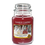 Scented candle, large jar, Christmas Magic 623g