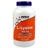 L-Lisyne 500mg L-lysine dietary supplement 250 capsules